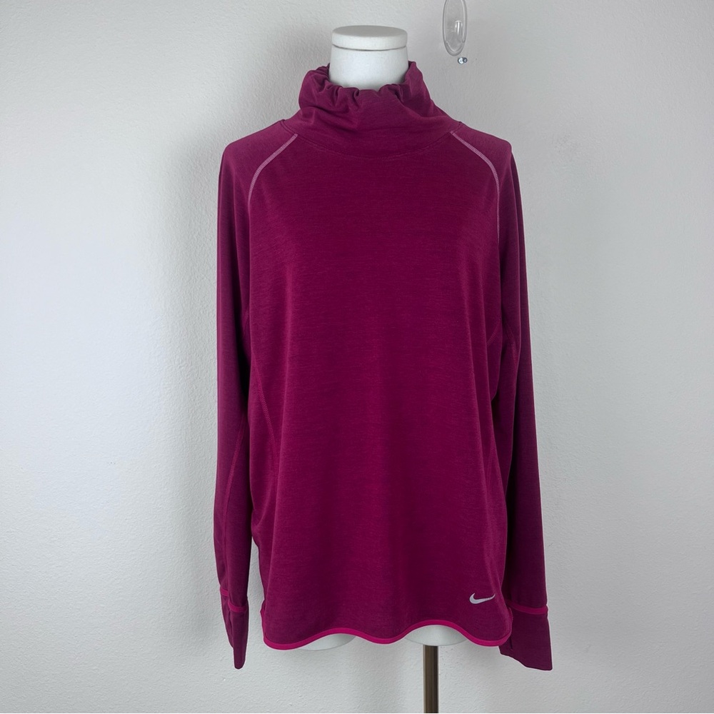 Nike Shirt Womens Extra Large Dri Fit Running Athletic Activewear Athleisure